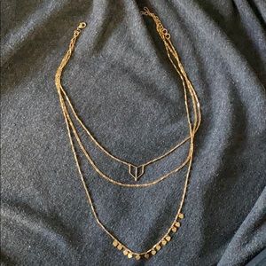 Gold / Stella & Dot Layering Necklace ✨